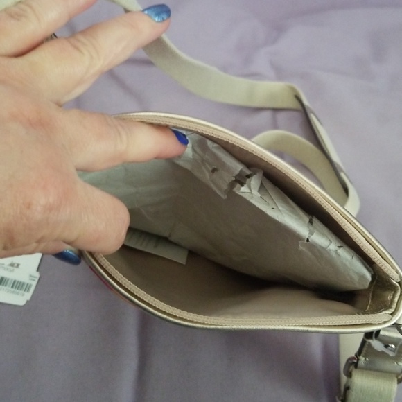 Reserved*Coach crossbody multi colored purse - Picture 4 of 7